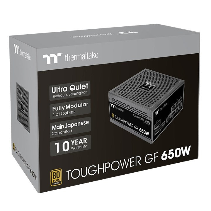 Thermaltake Power Supply Toughpower GF 650W 80+ Gold Thermaltake Power Supply Toughpower GF 650W 80+ Gold